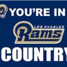 Los Angeles Rams Blue Club Flag 3X5 Ft Polyester Banner USA 90x150cm