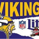 Minnesota Vikings Lite Flag 3X5 Ft Polyester Banner USA 90x150cm