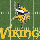 Minnesota Vikings Green Flag 3X5 Ft Polyester Banner USA 90x150cm