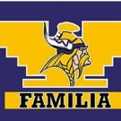 Minnesota Vikings Familia Flag 3X5 Ft Polyester Banner USA 90x150cm