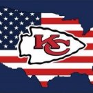 Kansas City Chiefs US Flag 3X5 Ft Polyester Banner USA 90x150cm