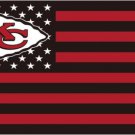 Kansas City Chiefs Star US Flag 3X5 Ft Polyester Banner USA 90x150cm