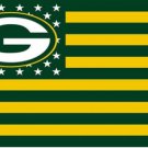 Green Bay Packers Star Flag 3X5 Ft Polyester Banner USA 90x150cm