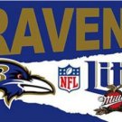 Baltimore Ravens Lite Flag 3X5 Ft Polyester Banner USA 90x150cm