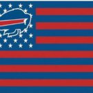 Hemlet Buffalo Star and Stripes Flag 3X5 Ft Polyester Banner USA 90x150cm