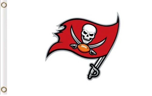 Tampa Bay Buccaneers White Flag 3X5 Ft Polyester Banner USA 90x150cm