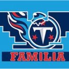 Tennessee Titans Familia Flag 3X5 Ft Polyester Banner USA 90x150cm