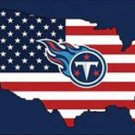 Tennessee Titans US Flag 3X5 Ft Polyester Banner USA 90x150cm