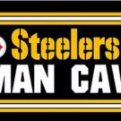 Pittsburgh Steelers MAN CAVE Flag 3X5 Ft Polyester Banner USA 90x150cm