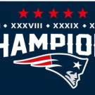 New England Patriots 5X Champion Sport Flag 3X5 Ft Polyester Banner USA 90x150cm