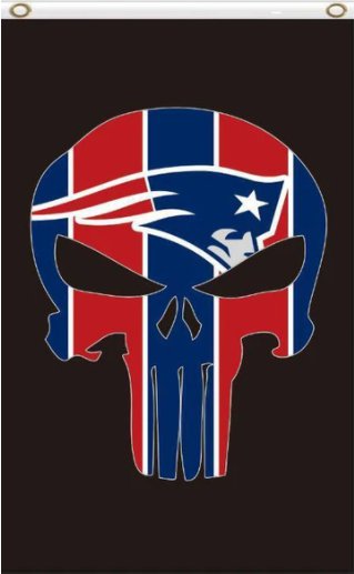 New England Patriots Digital Flag 3X5 Ft Polyester Banner USA 90x150cm