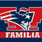 New England Patriots Familia Flag 3X5 Ft Polyester Banner USA 90x150cm
