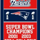 New England Patriots Super Bowl Champion 2017 Flag 3X5 Ft Polyester Banner USA 90x150cm