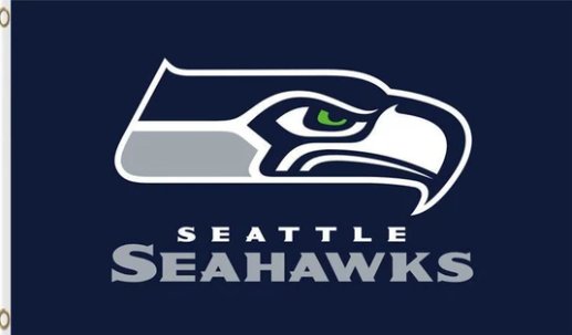 Seattle Seahawks Team US Sport Flag 3X5 Ft Polyester Banner USA 90x150cm
