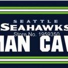 Seattle Seahawks MAN CAVE Flag 3X5 Ft Polyester Banner USA 90x150cm