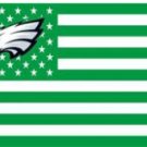 Philadelphia Eagles Star & Strips Flag 3X5 Ft Polyester Banner USA 90x150cm