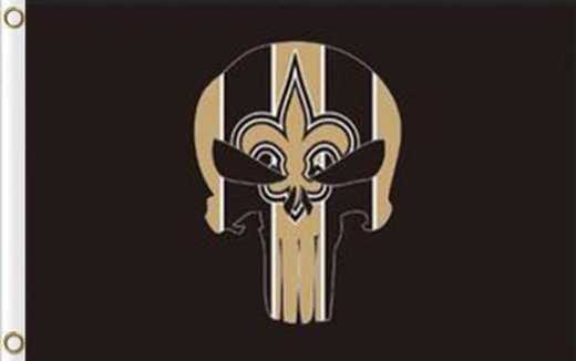 New Orleans Saints Flag 3X5 Ft Polyester Banner USA 90x150cm