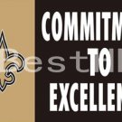 New Orleans Saints Commitment To Excellence Flag 3X5 Ft Polyester Banner USA 90x150cm