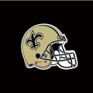 New Orleans Saints Helmet Logo Sports Black Flag 3X5 Ft Polyester Banner USA 90x150cm