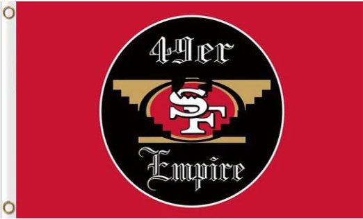 San Francisco 49ers Flag, Car Flags and Accessories