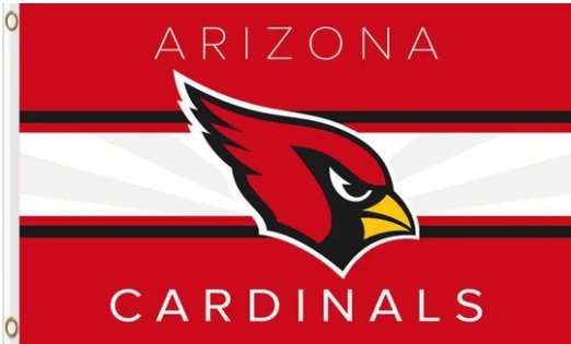 Arizona Cardinals Team US Flag 3X5 Ft Polyester Banner USA 90x150cm