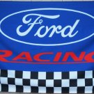 Ford Racing Blue Flag 3X5 Ft Polyester Banner USA 90x150cm