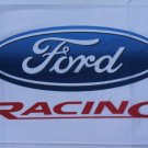 Ford Racing White Sport Flag 3X5 Ft Polyester Banner USA 90x150cm