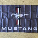 Ford Mustang Grey Flag 3X5 Ft Polyester Banner USA 90x150cm