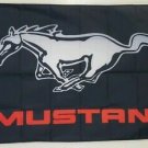 Ford Mustang Black Flag 3X5 Ft Polyester Banner USA 90x150cm