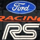 Ford Racing RS Sport Flag 3X5 Ft Polyester Banner USA 90x150cm