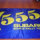 Subaru Blue 555 Car Flag 3X5 Ft Polyester Banner USA 90x150cm