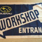 Subaru Workshop Entrance Flag 3X5 Ft Polyester Banner USA 90x150cm