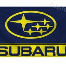 Subaru WRX Racing Blue Flag 3X5 Ft Polyester Banner USA 90x150cm