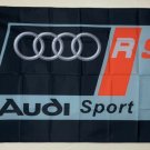 Audi Sport RS Flag 3X5 Ft Polyester Banner USA 90x150cm