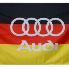 Audi Quattro German Car Flag 3X5 Ft Polyester Banner USA 90x150cm