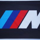 BMW M Flag 3X5 Ft Polyester Banner USA 90x150cm