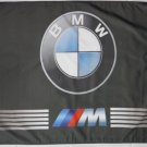 BMW M Black Flag 3X5 Ft Polyester Banner USA 90x150cm