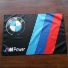 BMW Motorsport M Power Flag 3X5 Ft Polyester Banner USA 90x150cm