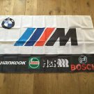 BMW Motorsport Black White Flag 3X5 Ft Polyester Banner USA 90x150cm