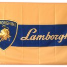 Lamborghini Racing Black Flag 3X5 Ft Polyester Banner USA 90x150cm
