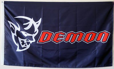 Dodge Flag Demon Challenger SRT 3X5 Ft Polyester Banner USA 90x150cm