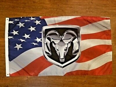 Dodge Challenger SRT American Flag 3X5 Ft Polyester Banner USA 90x150cm