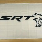 Dodge Demon Challenger White Flag 3X5 Ft Polyester Banner USA 90x150cm