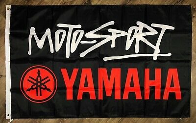 Yamaha Motorcycle Flag 3X5 Ft Polyester Banner USA 90x150cm