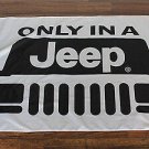 Only In A Jeep Flag 3X5 Ft Polyester Banner USA 90x150cm