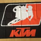 KTM Racing Flag Motorcross Off Road 3X5 Ft Polyester Banner USA 90x150cm