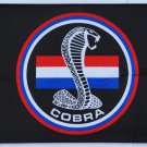Ford Shelby Cobra Flag Black 3X5 Ft Polyester Banner USA 90x150cm