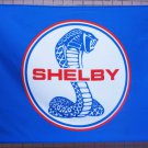 Ford Shelby Cobra Flag Blue 3X5 Ft Polyester Banner USA 90x150cm