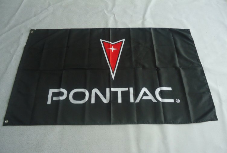 Pontiac Flag 3X5 Ft Polyester Banner USA 90x150cm