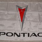 Pontiac White Flag 3X5 Ft Polyester Banner USA 90x150cm